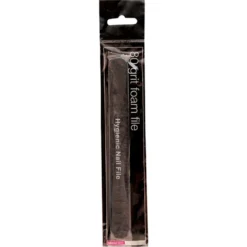 Salon Services Foam Nail File Black 80 Grit Single