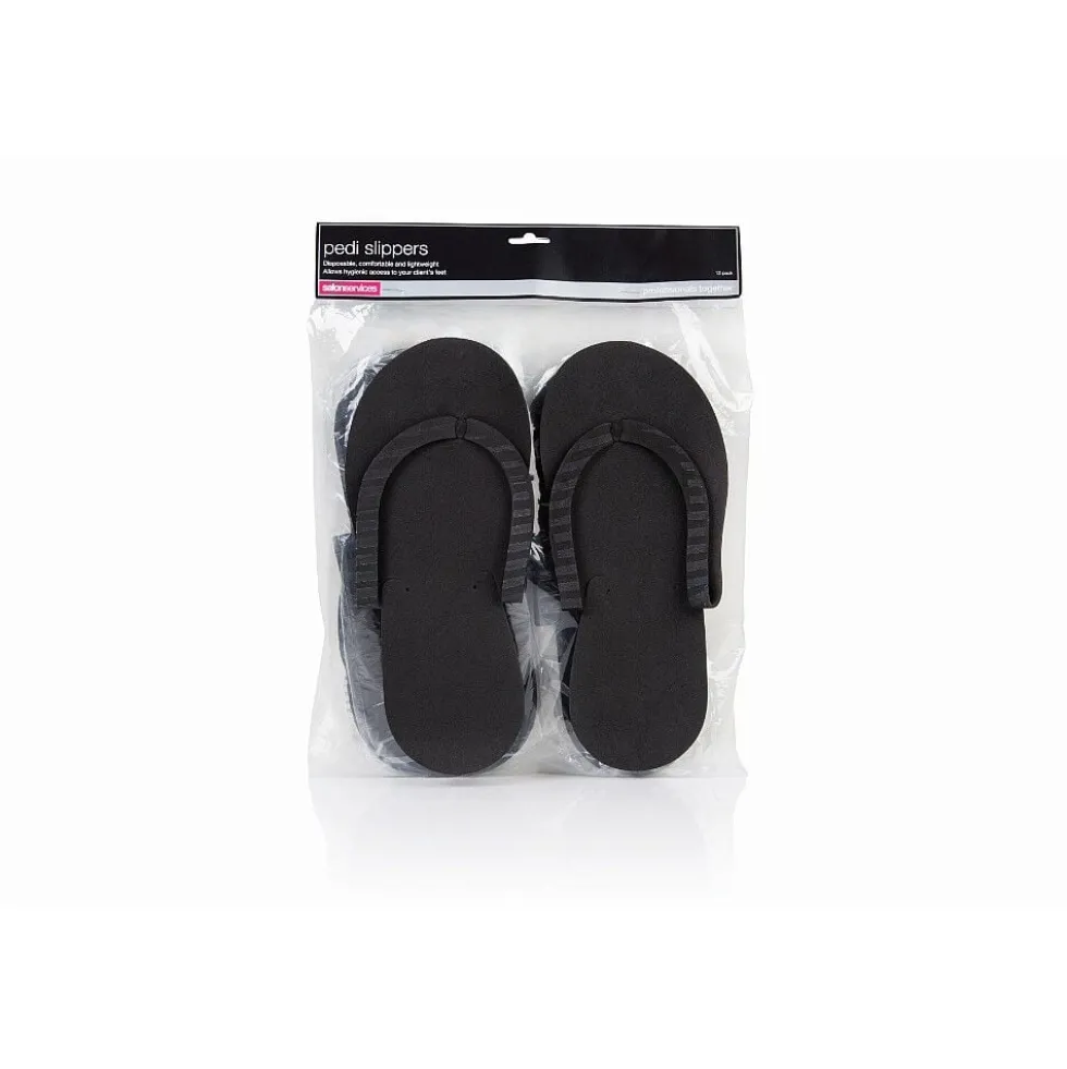 Salon Services Pedicure Slippers 12 Pack
