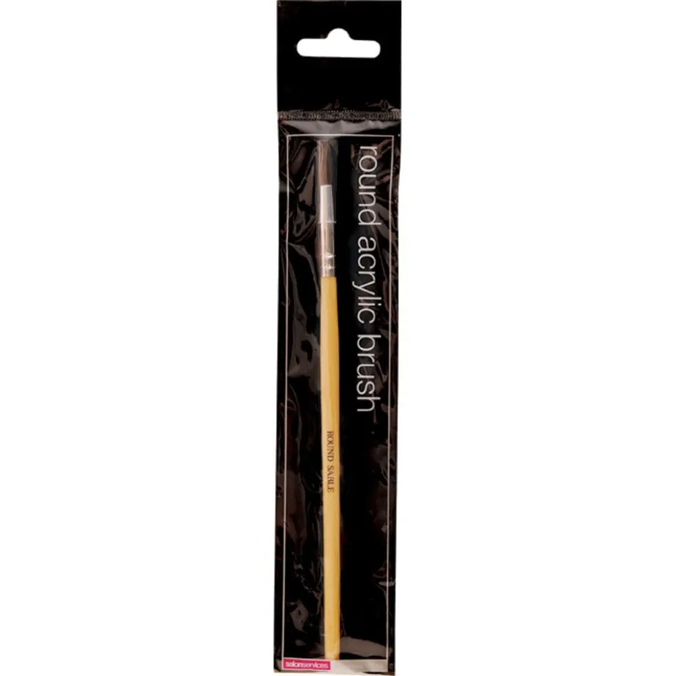 Salon Services Round Acrylic Brush