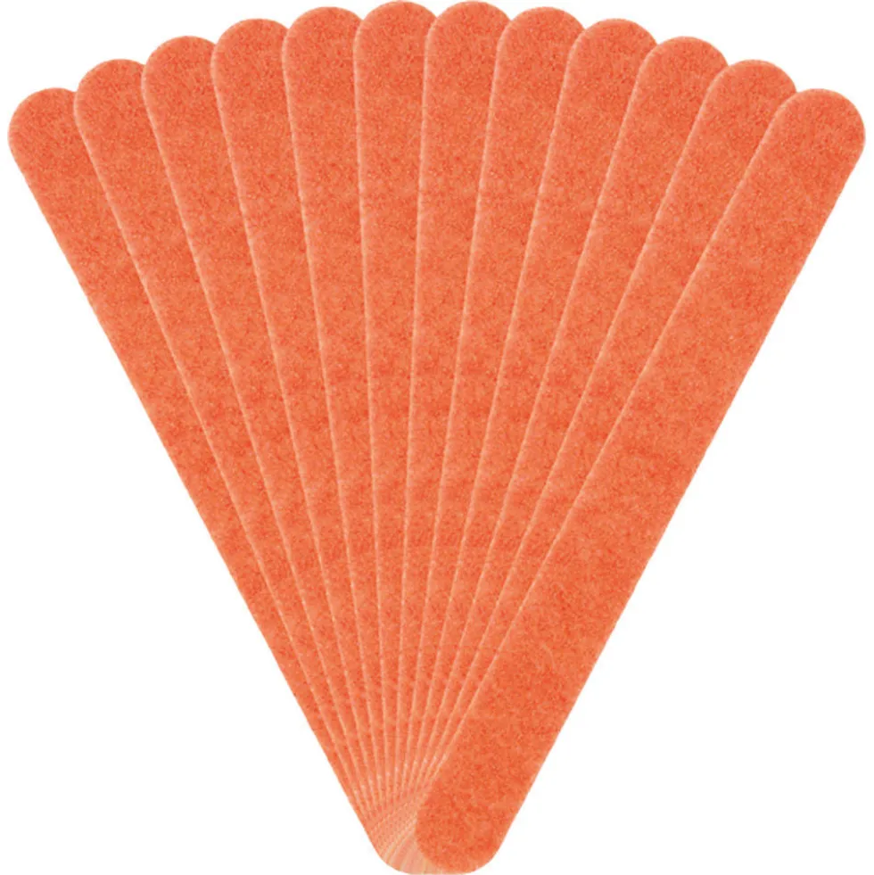 Salon Services Tiflon Nail File Red 80 Grit Pack of 12