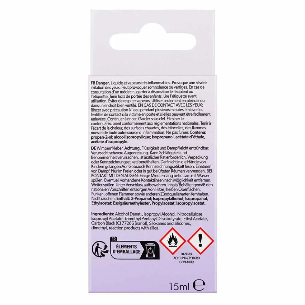 Salon System Individual Lash Adhesive 15ml Black