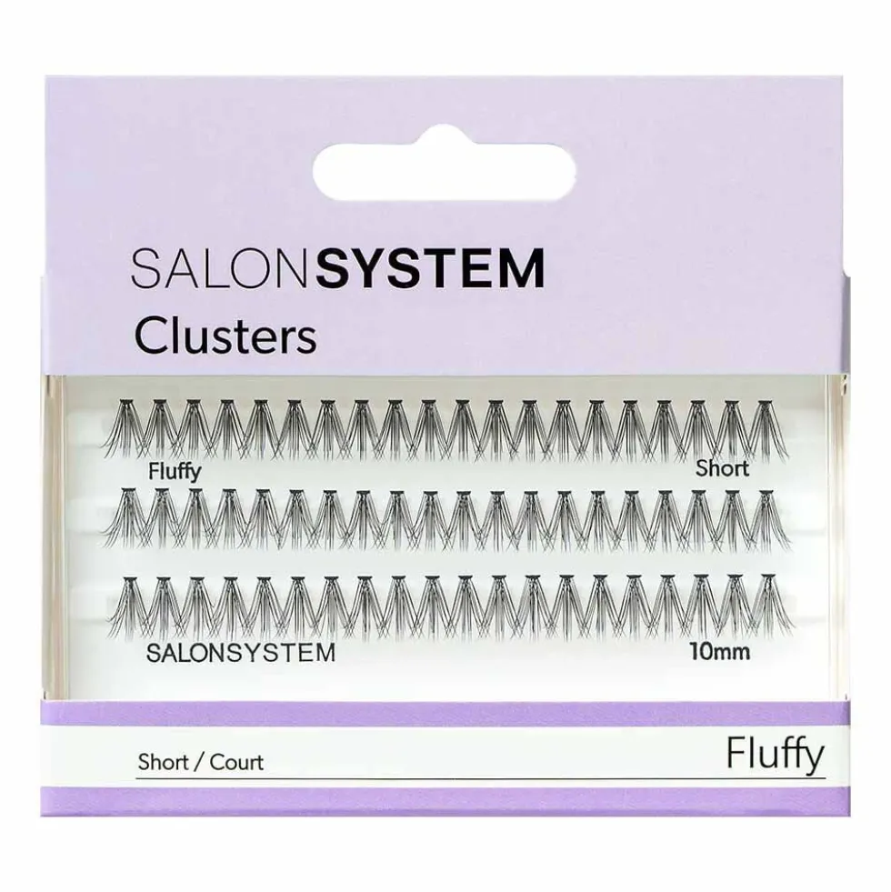 Salon System Individual Lash Clusters Fluffy - Short