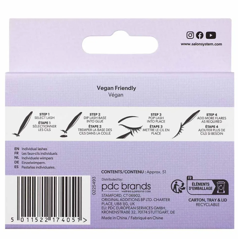 Salon System Individual Lash Luxe 3D Medium