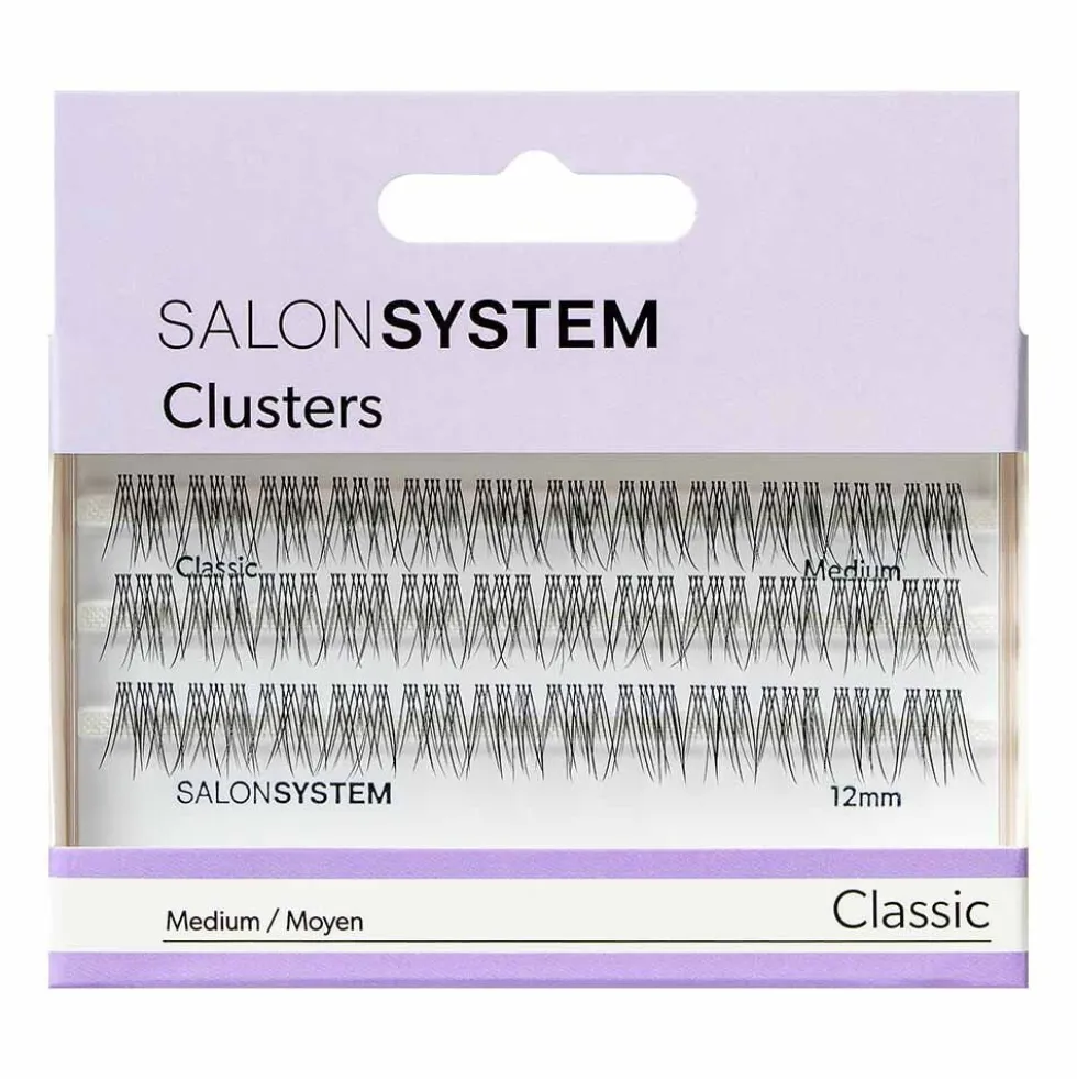 Salon System Individual Lash Clusters Classic - Medium