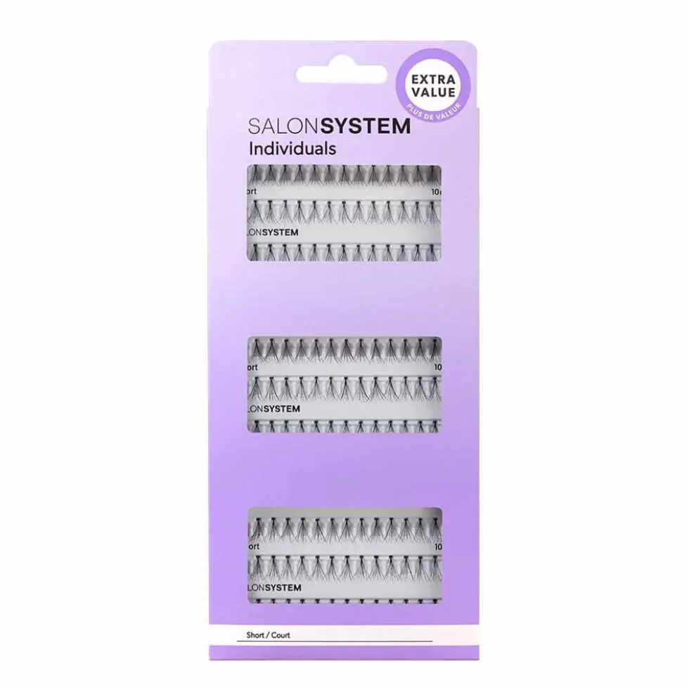 Salon System Individuals Lashes Value Pack - Short