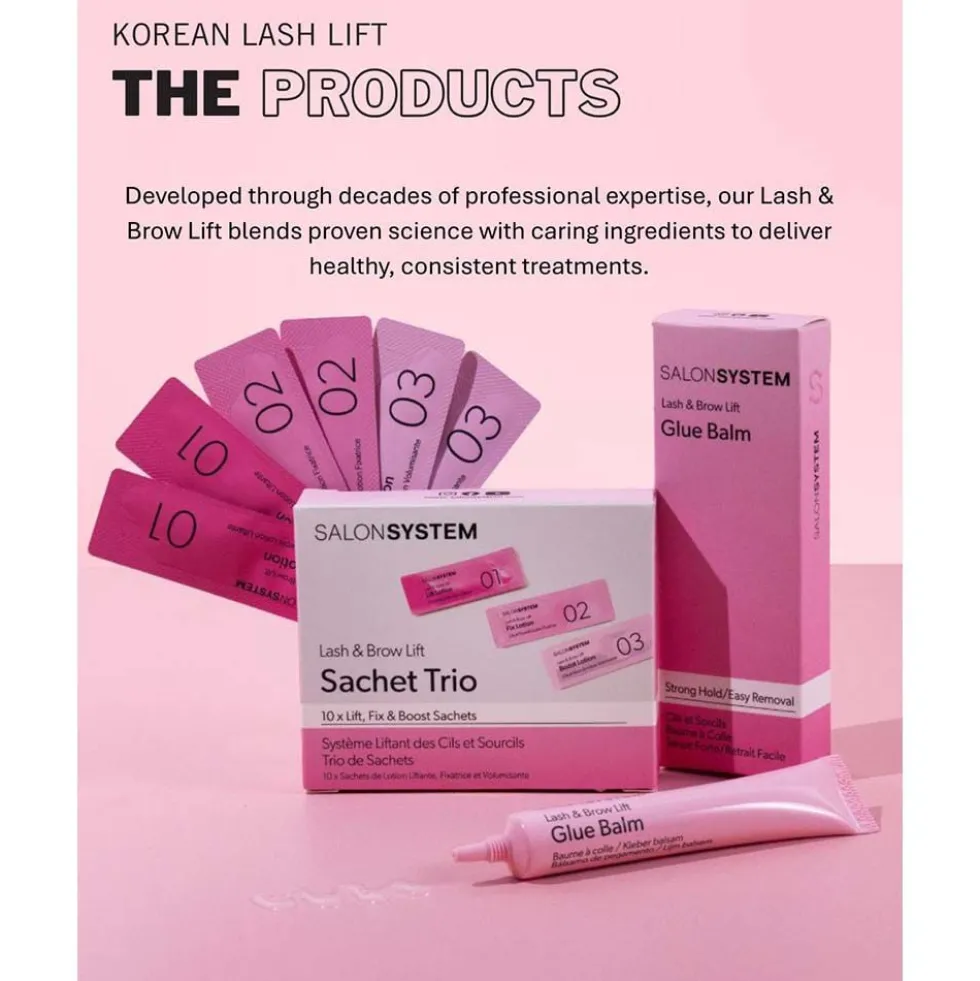 Salon System Lash and Brow Lift Glue Balm 15g