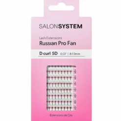 Salon System Lash Extensions ProFan D-Curl 5D 8-13mm