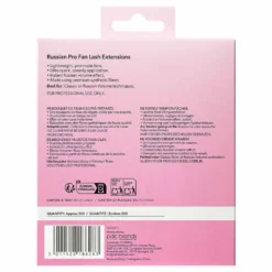 Salon System Lash Extensions Russian Pro Fan D Curl 0.07 - 10mm Extra Value Pack