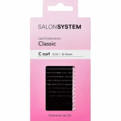 Salon System Lash Extensions Classic C-Curl 0.15 8-14mm