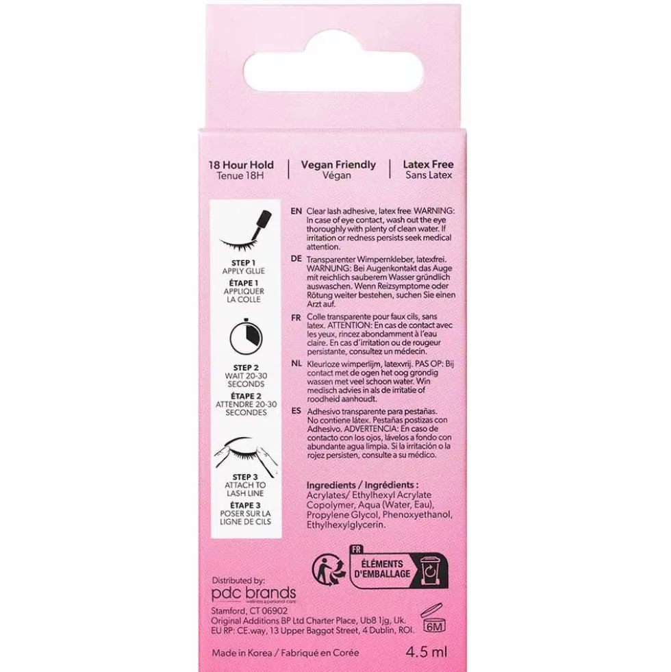 Salon System Strip Lash 18 Hour Glue 4.5ml