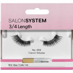 Salon System Strip Lash 055 3/4 Length