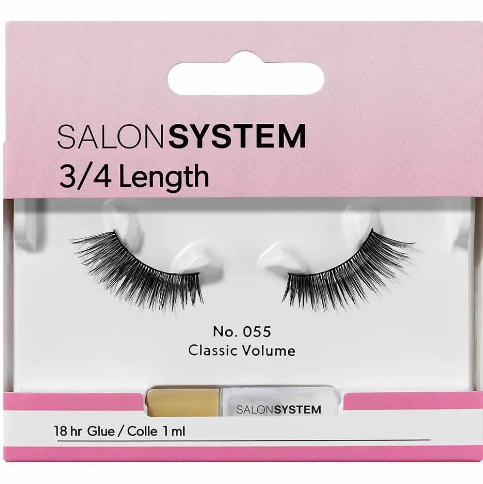 Salon System Strip Lash 055 3/4 Length