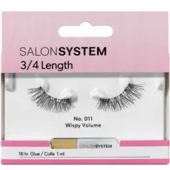 Salon System Strip Lash 011 3/4 Length