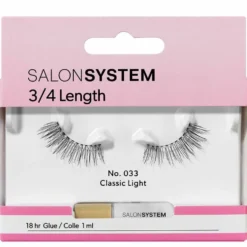 Salon System Strip Lash 033 3/4 Length