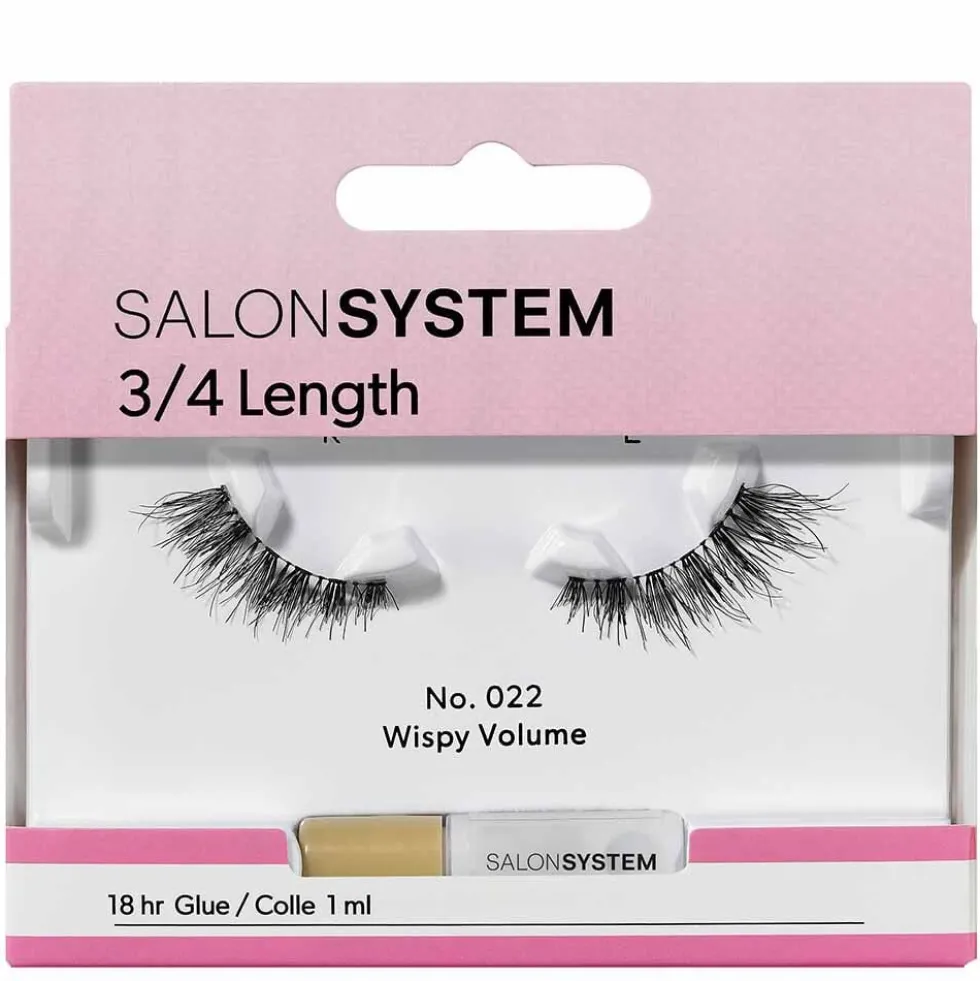 Salon System Strip Lash 022 3/4 Length