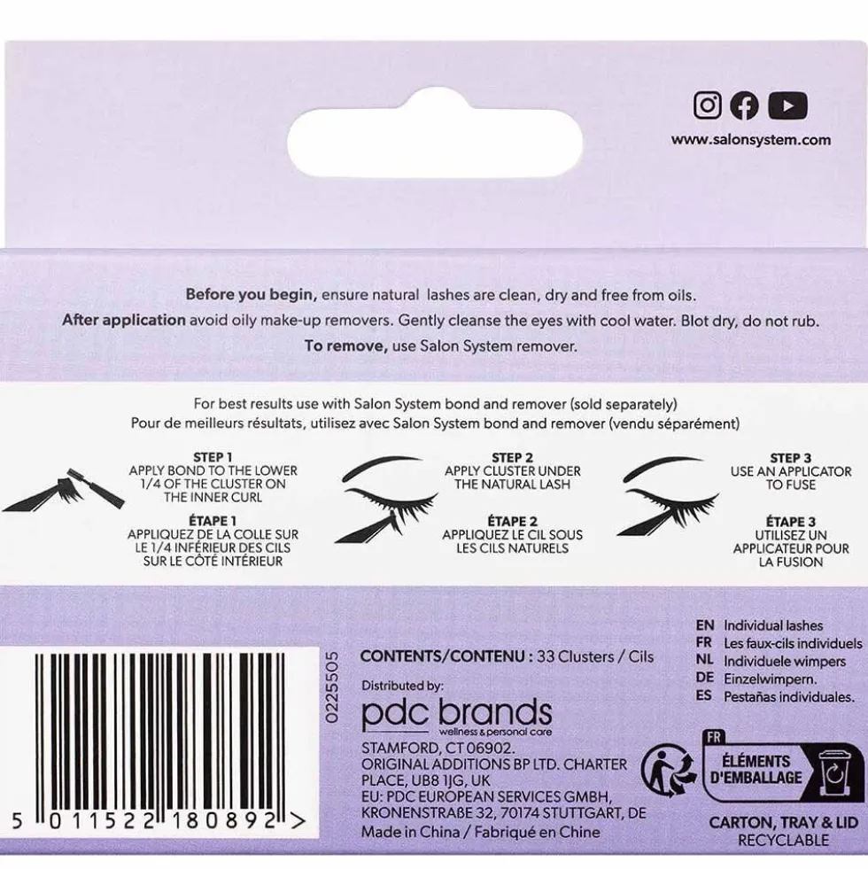 Salon System Underlash UL1 Classic Volume Mixed Lengths