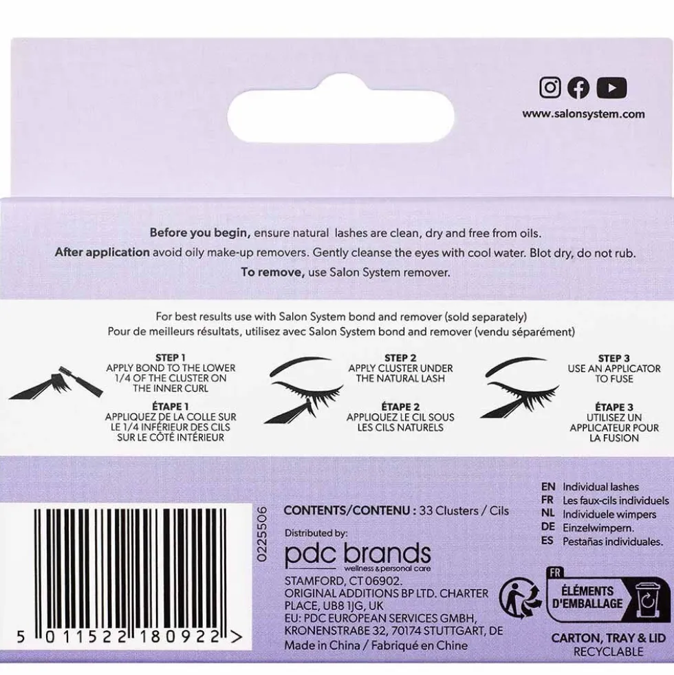Salon System Underlash UL2 Wispy Volume Mixed Lengths