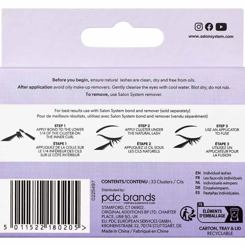 Salon System Underlash UL2 Wispy Volume Medium 12mm