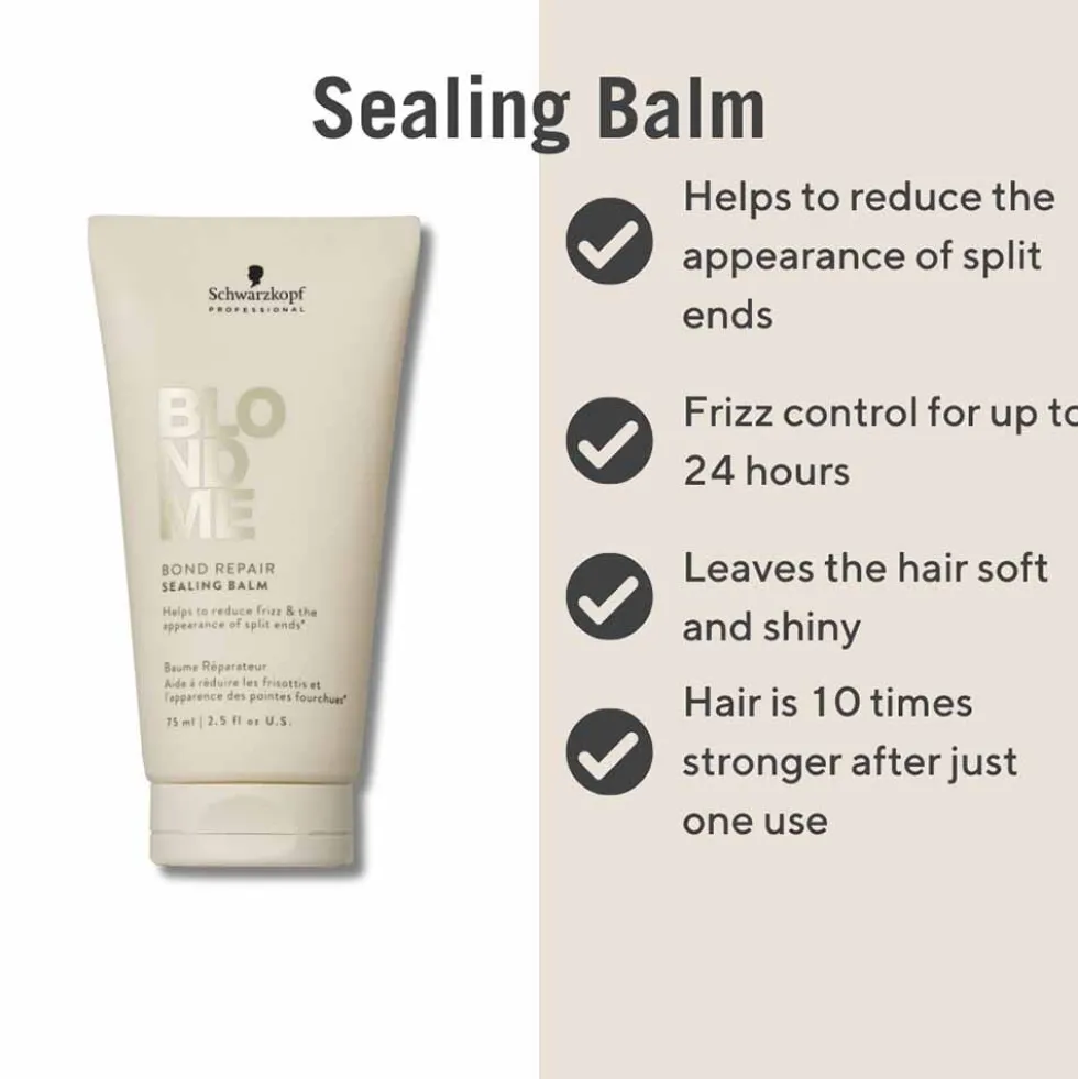 Schwarzkopf Professional BlondMe Bond Repair Sealing Balm 75ml