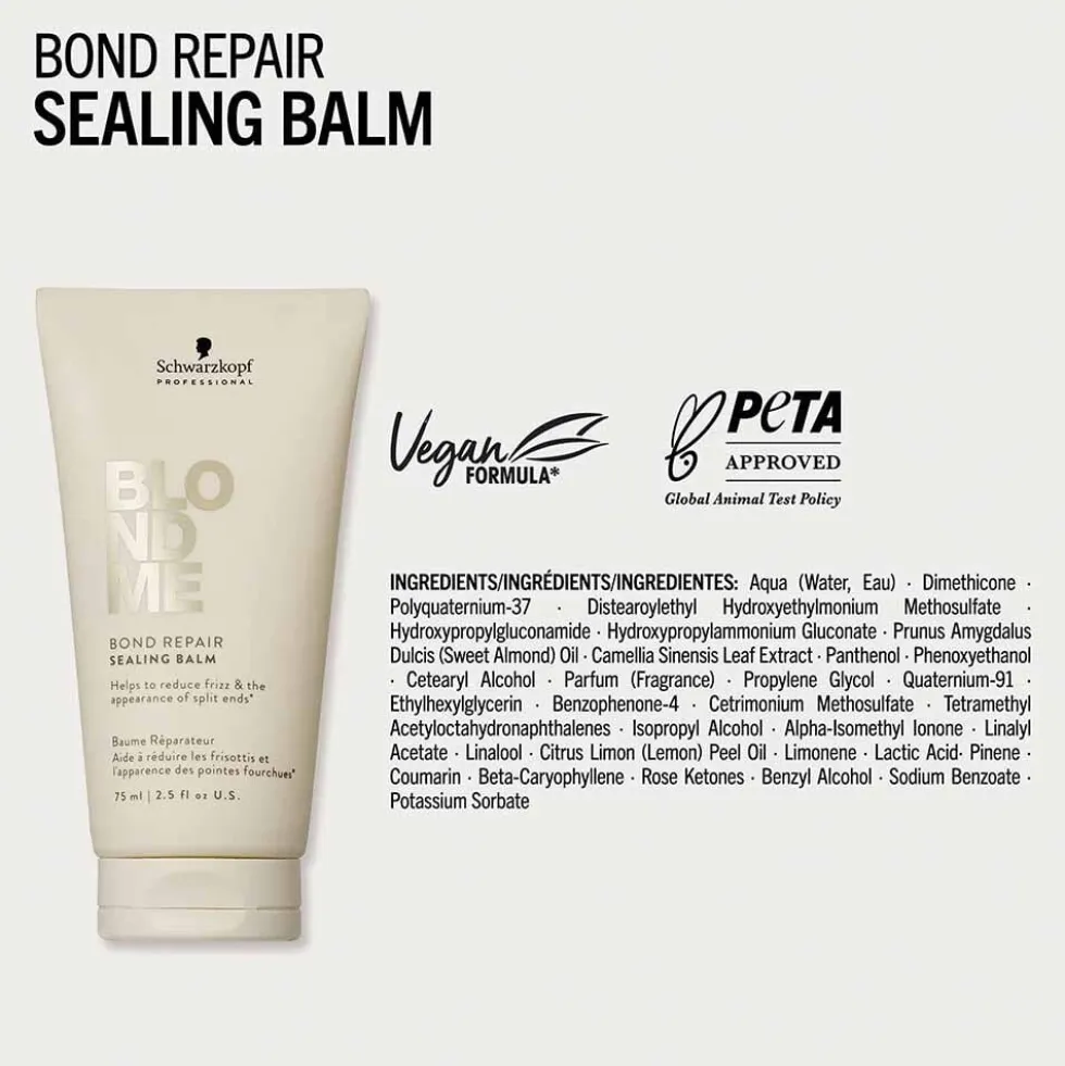 Schwarzkopf Professional BlondMe Bond Repair Sealing Balm 75ml