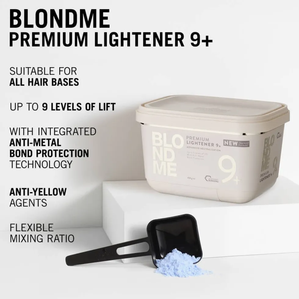 Schwarzkopf Professional BlondMe Bleach Premium Lightener 9+ 450g