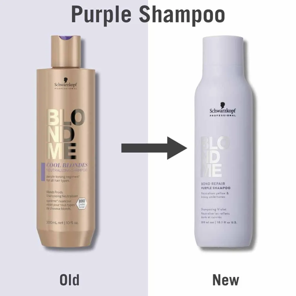 Schwarzkopf Professional BlondMe Bond Repair Purple Shampoo 300ml