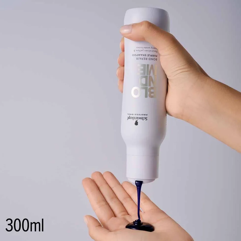 Schwarzkopf Professional BlondMe Bond Repair Purple Shampoo 300ml