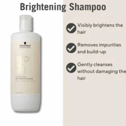 Schwarzkopf Professional BlondMe Bond Repair Brightening Shampoo 1000ml