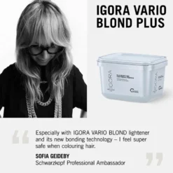 Schwarzkopf Professional Igora Vario Blond Plus Powder Lightener 450g