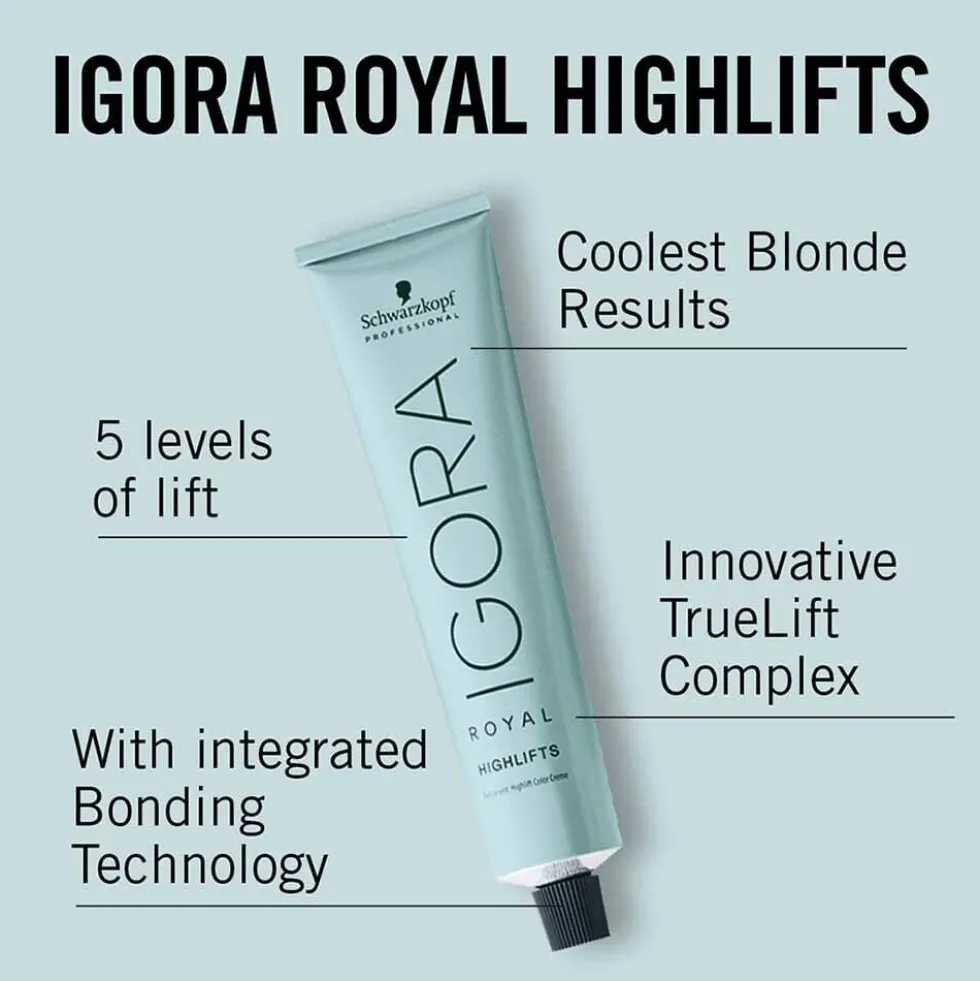 Schwarzkopf Professional Igora Royal Highlifts Permanent Hair Colour - 12-1 Special Blonde Cendré 60ml