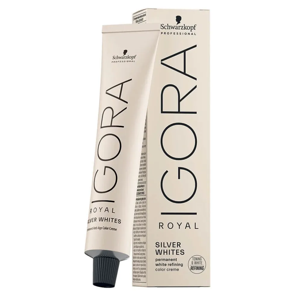 Schwarzkopf Professional Igora Royal Silver Whites Permanent Hair Colour - Silver 60ml