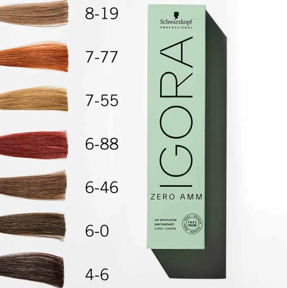 Schwarzkopf Professional Igora Zero AMM 7-0 Medium Blonde Natural 60ml