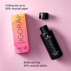 Schwarzkopf Professional Igora Vibrance Demi-Permanent Hair Colour - 9.5-1 Cendré Toner 60ml