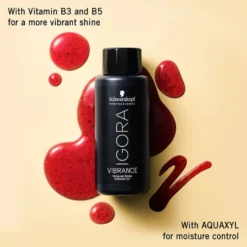 Schwarzkopf Professional Igora Vibrance Demi-Permanent Hair Colour - 9.5-1 Cendré Toner 60ml