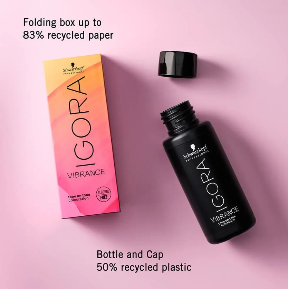 Schwarzkopf Professional Igora Vibrance Demi-Permanent Hair Colour - 9.5-1 Cendré Toner 60ml