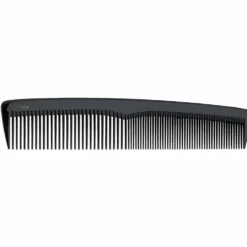 Sibel Black Cutting Comb Delrin 109 19.9cm