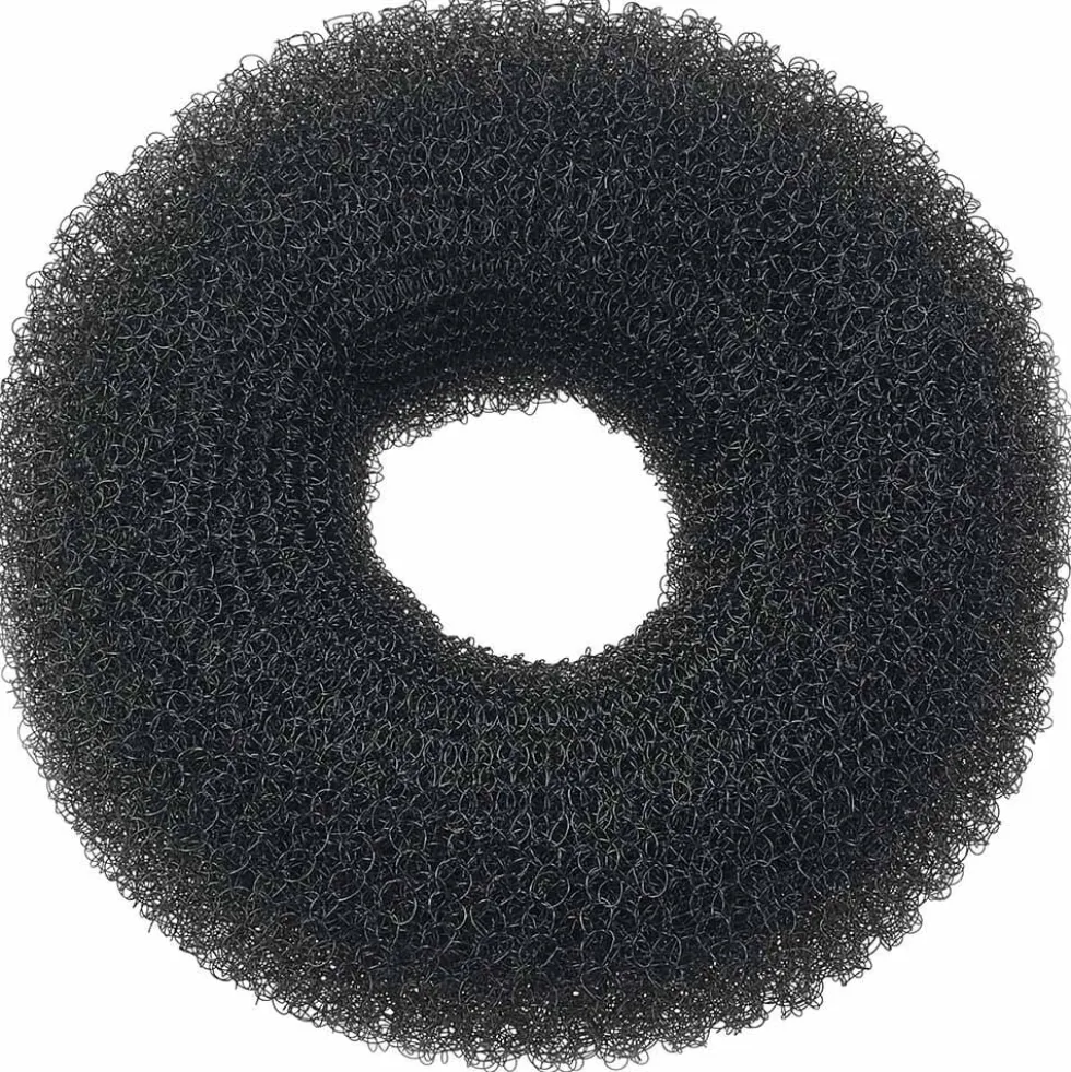 Sibel Bun Ring Nylon Black 9cm