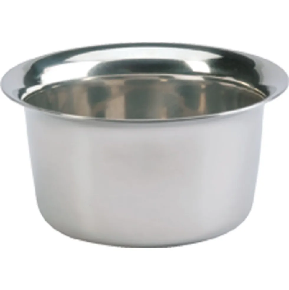 Sibel Chrome Shaving Pot