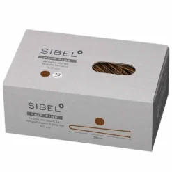 Sibel Metal Straight Bobby Pins 70mm, Brown, Pack of 500