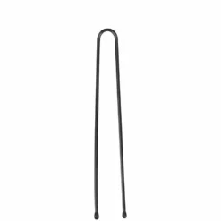 Sibel Metal Straight Bobby Pins 60mm, Black, Pack of 500
