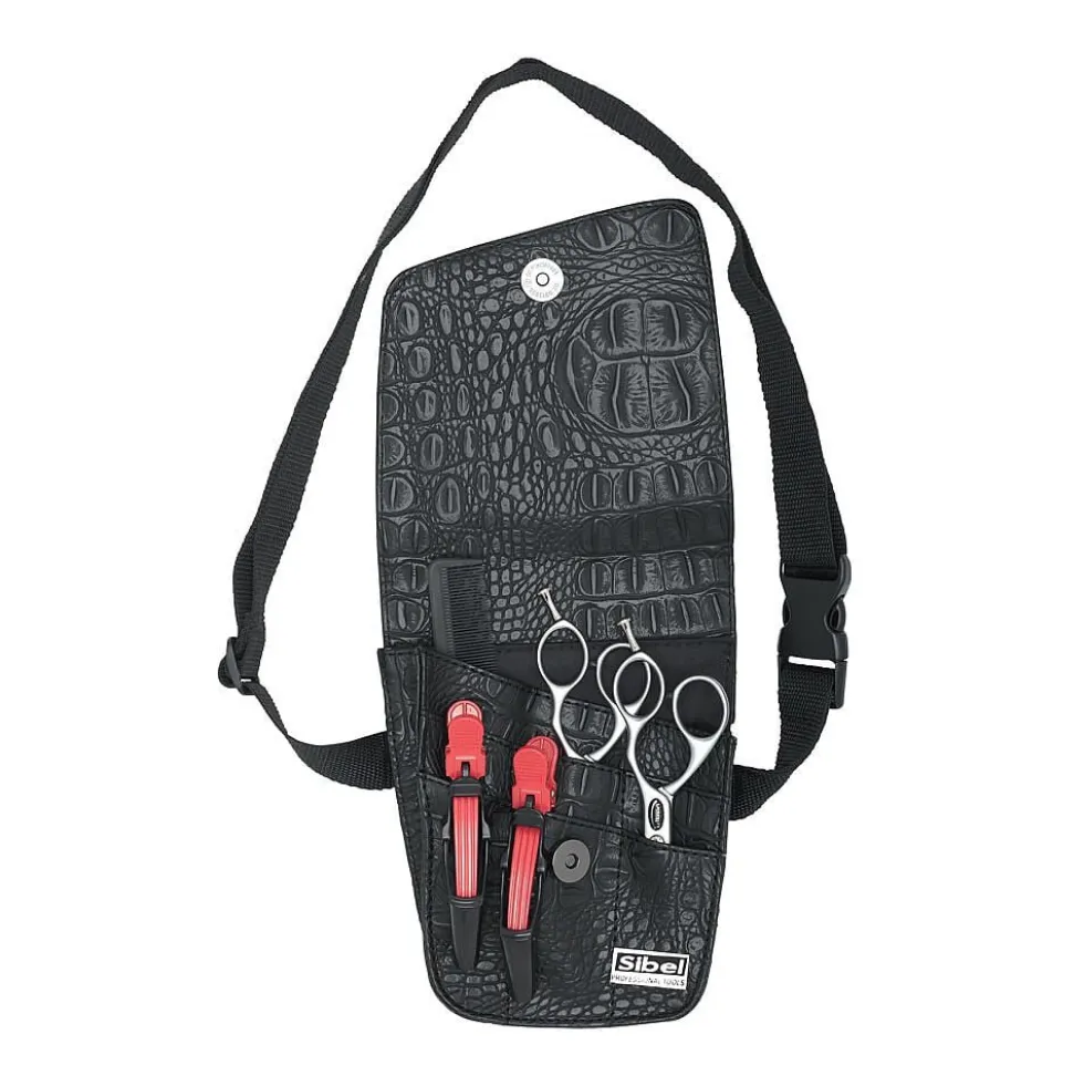 Sibel Scissor Pouch Black