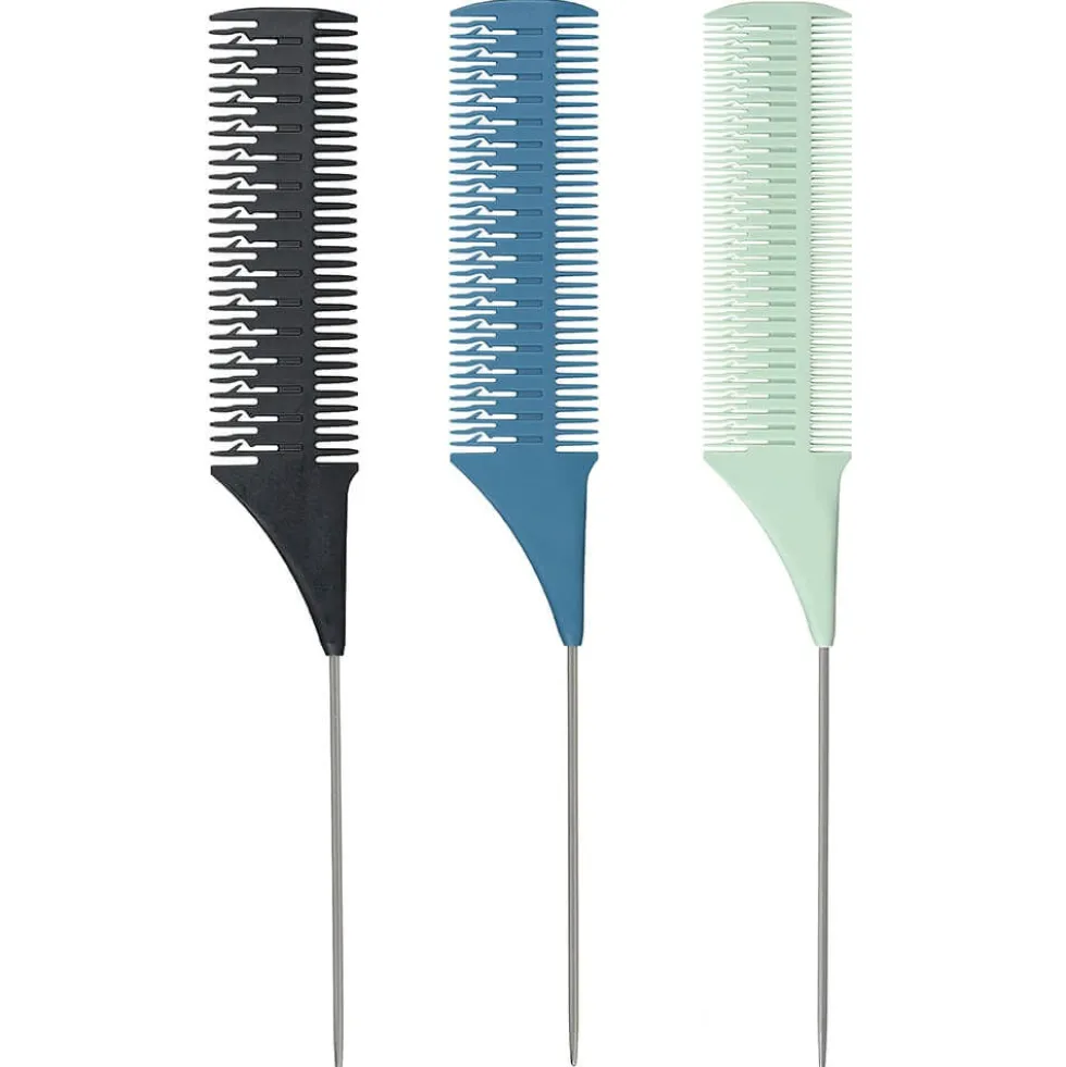 Sibel Weaver Highlighting Combs, Pack of 3