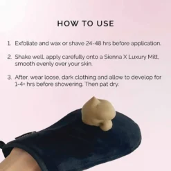 Sienna X Express Q10 Tinted Self Tan Mousse 200ml