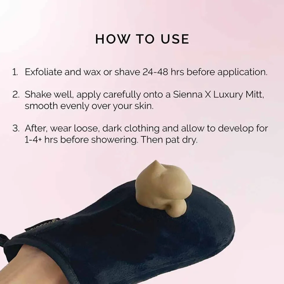 Sienna X Express Q10 Tinted Self Tan Mousse 200ml