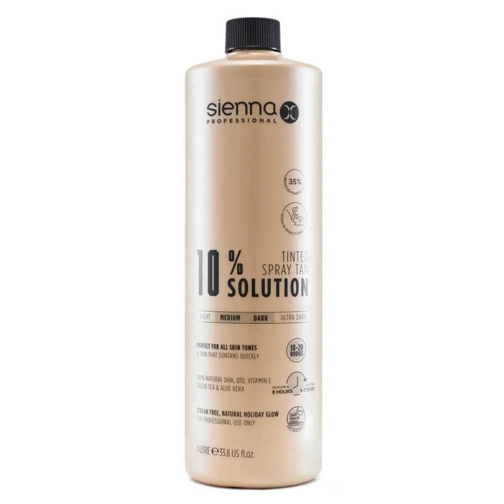 Sienna X Professional Tanning Solution 10% 1 Litre