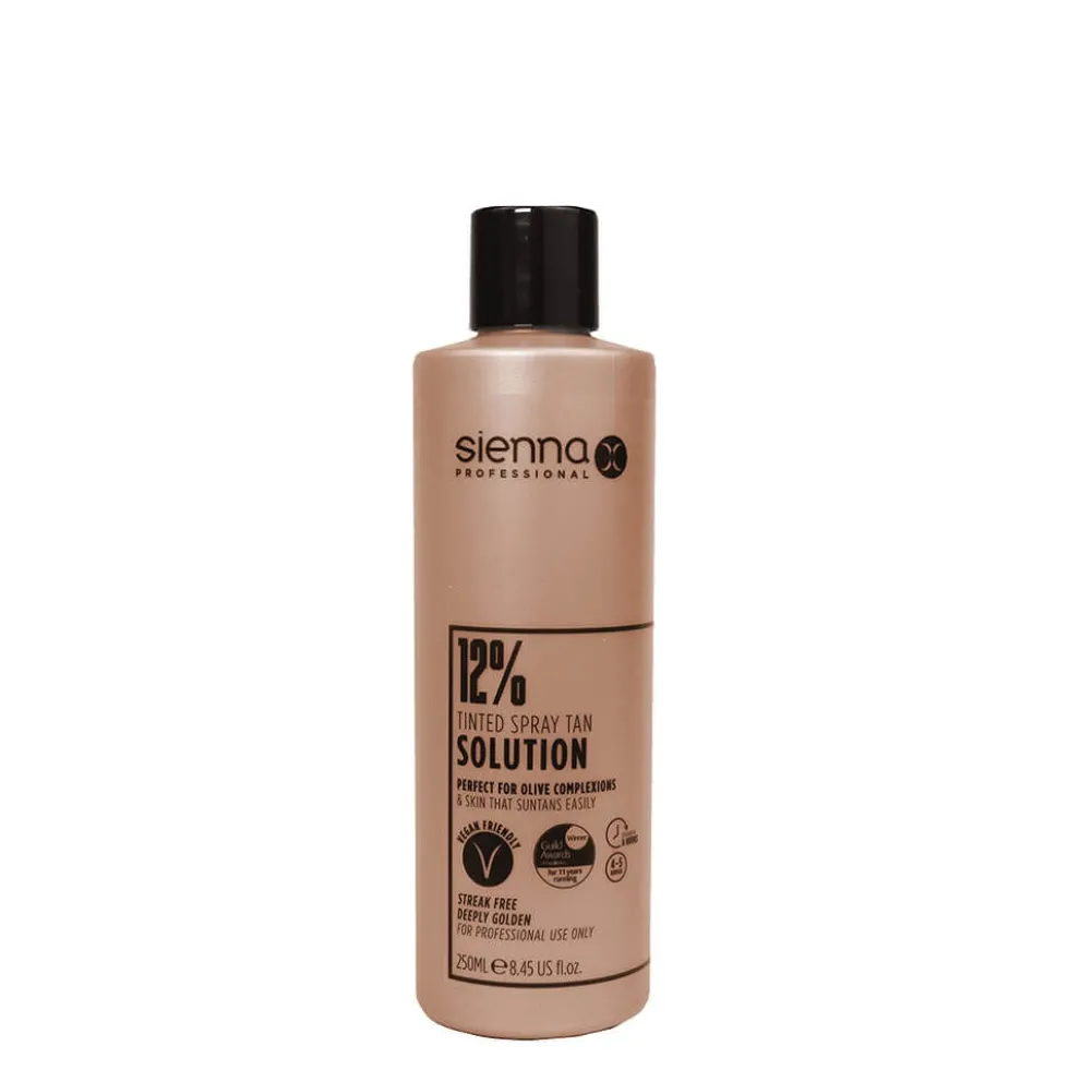 Sienna X Professional Tanning Solution 12% 250ml