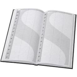 S-PRO 3 Assistant Appointment Book, Black
