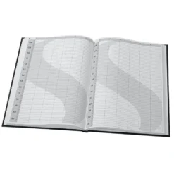 S-PRO 6 Assistant Appointment Book, Black