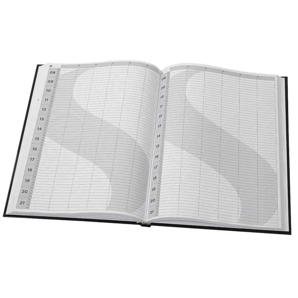 S-PRO 6 Assistant Appointment Book, Black