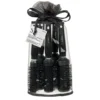 S-PRO Ionic Ceramic Brush Set, Pack of 5, Black